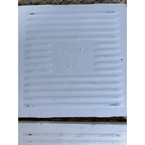 VTG Mexican tile in yellow and brown And Red And‎ Black - Picture 7 of 9